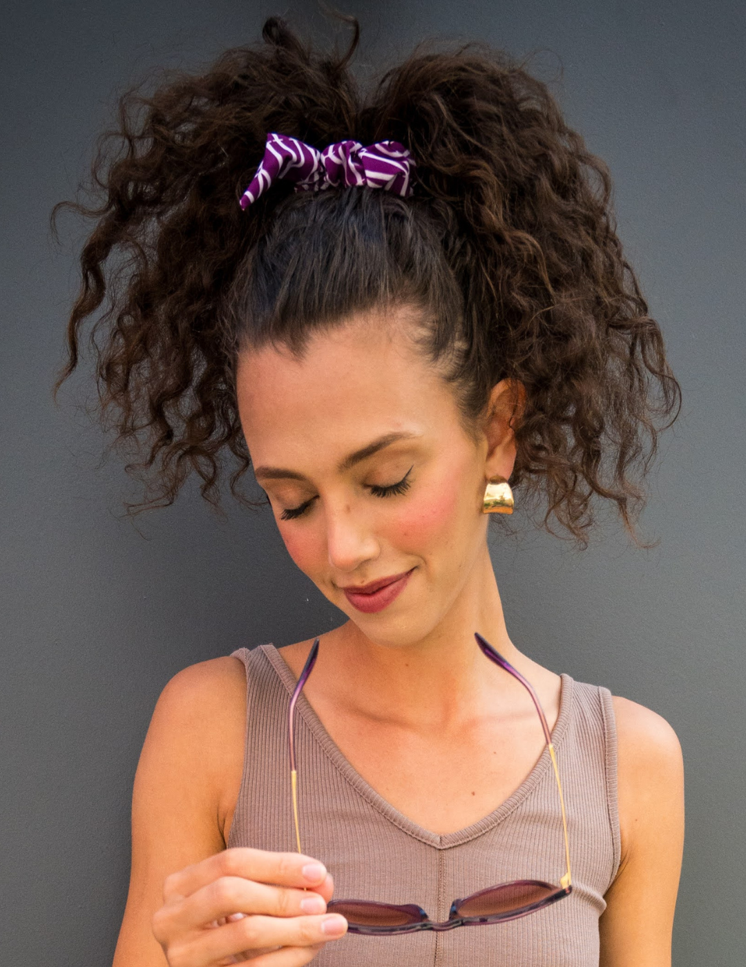XIVI Printed Scrunchie
