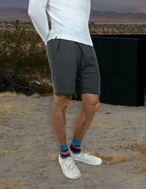 Short, Shorts, Lounge, Comfy, Cozy, Relax, Soft, Eucalyptus blend, Pockets, Logo, Mens, Gender Fluid, Unisex