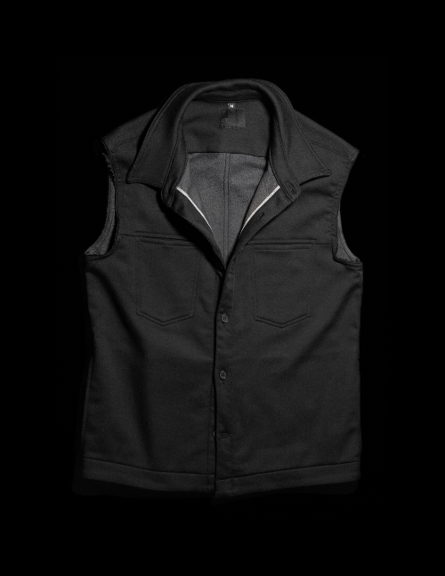 Washed Denim Jacket, Denim Jacket, Denim, Jacket, Sustainable, Eco-Friendly, Eucalyptus Blend, Unisex, Gender Fluid, Mens, Comfortable, Leisure, Loungewear, Softer Than Denim, French Terry, Trucker Jacket, Street Style, Classic Style, Cashmere Trim, Button Down, VEST, DENIM VEST