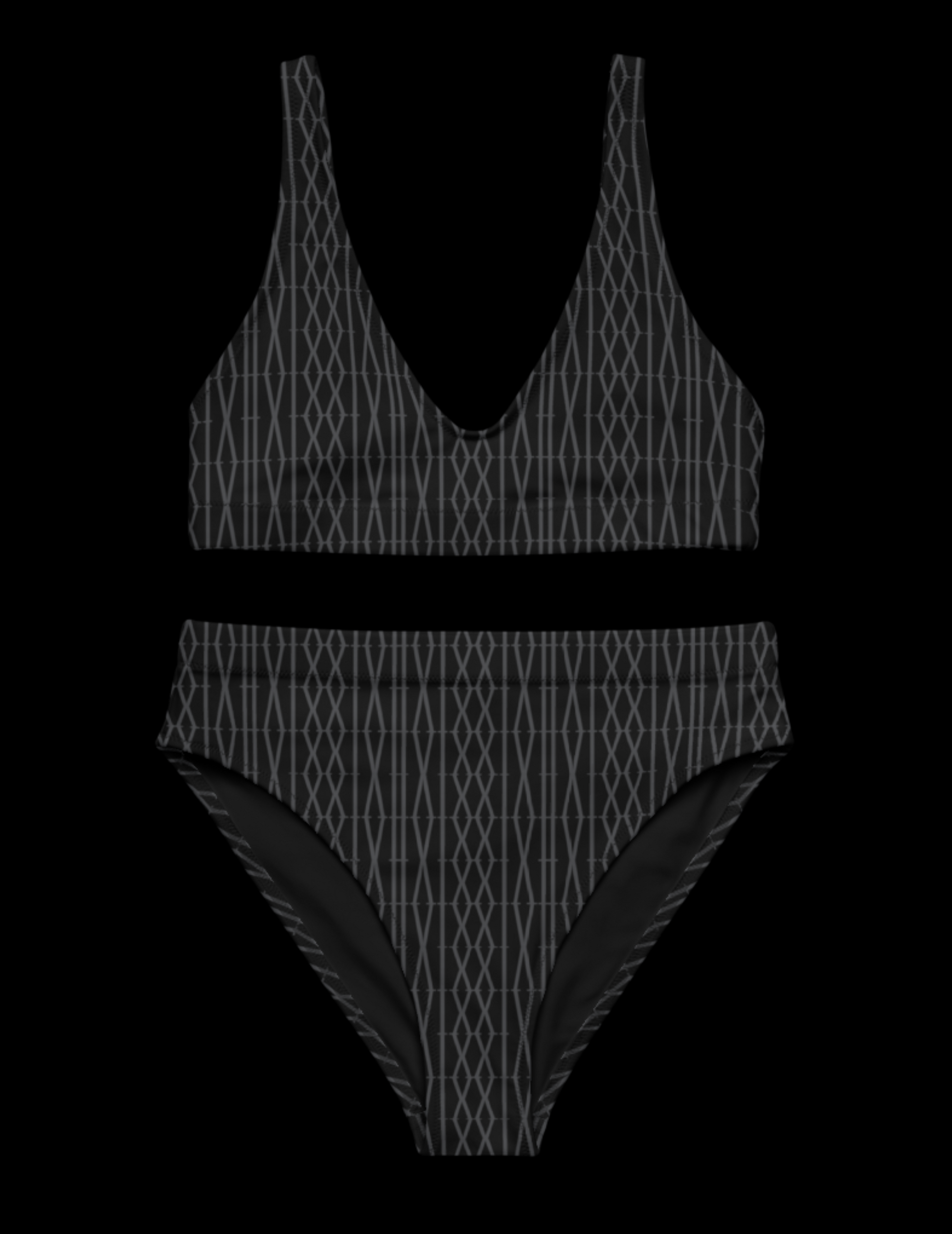 XIVI Printed Two Piece Swim Suit