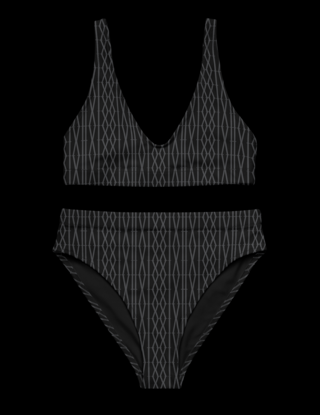 XIVI Printed Two Piece Swim Suit